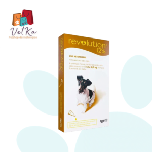 antipulgas e parasitas Revolution 12% 2,5-10kg
