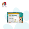 antipulgas e parasitas Simparic 10-20kg