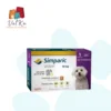 antipulgas e parasitas Simparic 2,5-5kg