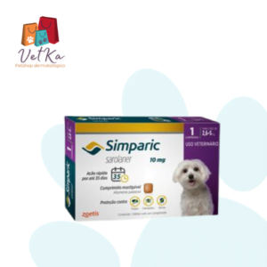 antipulgas e parasitas Simparic 2,5-5kg