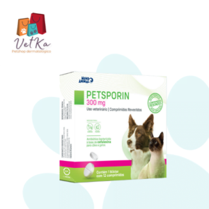 Antibiótico cefalexina Petsporin 300mg